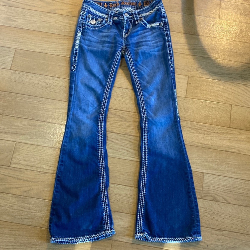 Rock Revival Flare Jeans Size 25